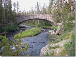 bridge at yellowstone