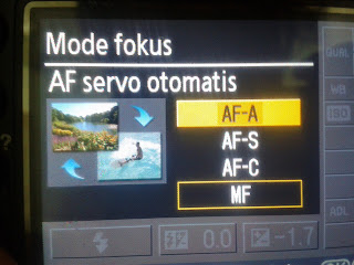 Cara setting Auto focus pada kamera DSLR tips fotografi