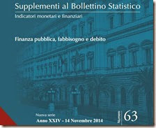 Supplemento al Bollettino Statistico. Novembre 2014