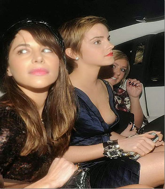 Emma Watson Pre-BAFTA Party