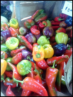 Farmer's Market peppers