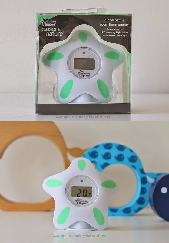 Tommee Tippee Closer to Nature Bath and Room Thermometer review