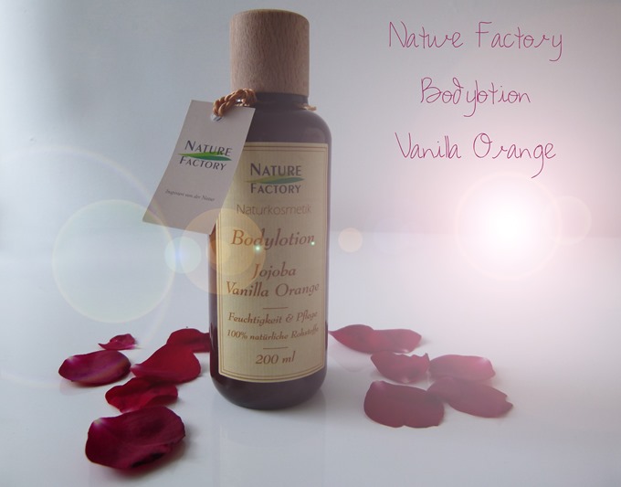 Nature Factory Bodylotion Vanilla Orange Nature Factory Bodylotion Vanilla Orange