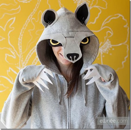 Todo Halloween: disfraz casero de lobo con patrones, fácil