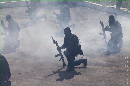 Фото с показного мероприятия ОСН Факел
