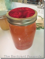 canning jar lid - The Backyard Farmwife