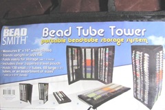 bead tube tower for seed beads