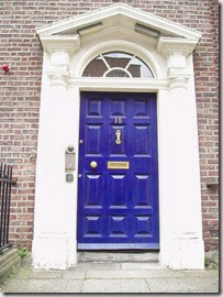 Dublín. Puerta Georgiana en el Área Sur Gregoriana - P5091070