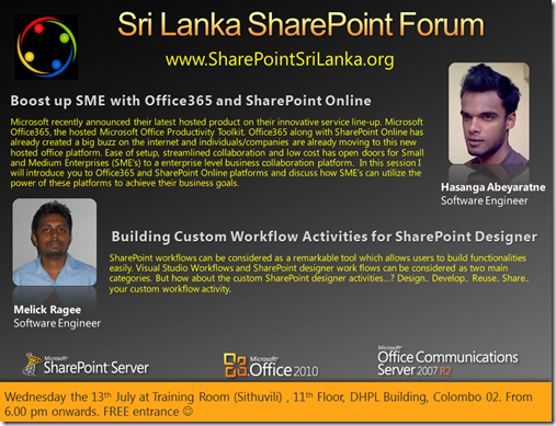 SharePoint Forum - 13th July