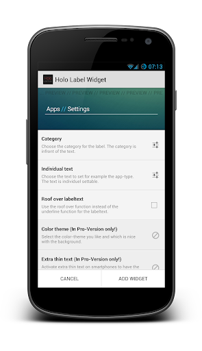 【免費個人化App】Holo Label Widget-APP點子