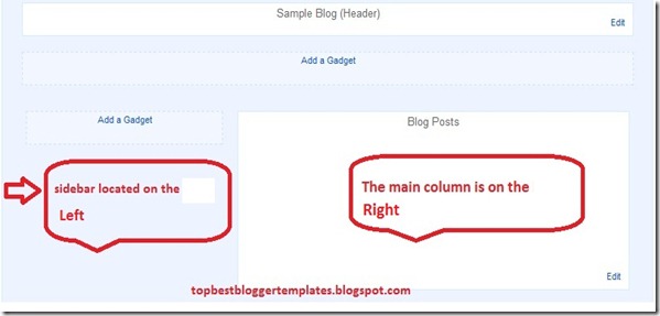 How To Changing the Sidebar Position & Main Post In Blogger Template 2