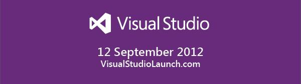 Visual Studio 2012 Launch Event (LIVE) on 12th September 2012
