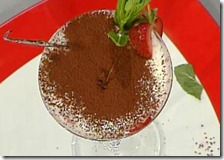 Cremoso al cioccolato bianco con kiwi e fragole
