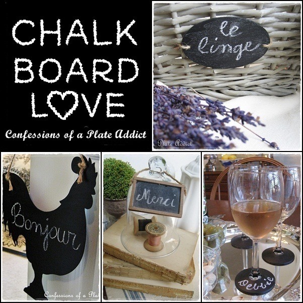 CONFESSIONS OF A PLATE ADDICT Fun Ways to Use Chalkboards CONFESSIONS OF A PLATE ADDICT Fun Ways to Use Chalkboards
