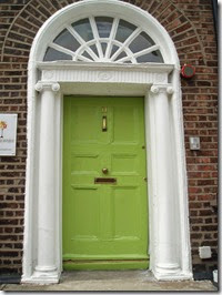 Dublín. Puerta Georgiana en el Área Sur Gregoriana - P5091073