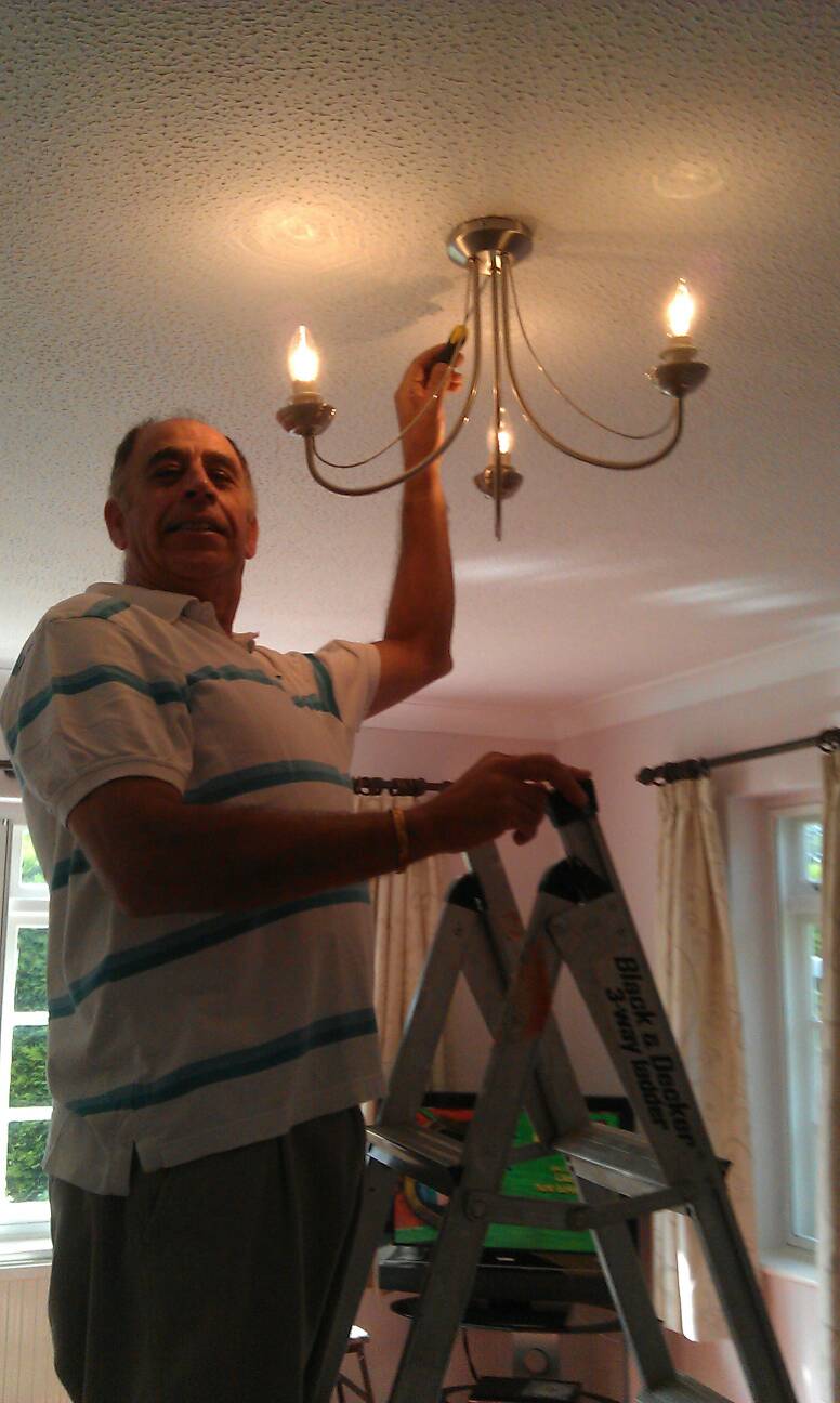 Just Put Up A Ceiling Light 