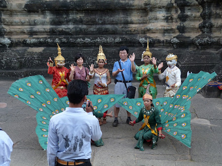 Obiective turistice Cambogia: poze cu apsara