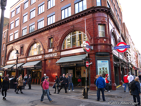 Covent Garden tube station