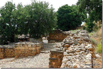 Dan Iron Age gate with plaza and ruler's podium, tb052907083