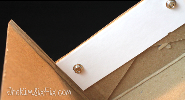 Folding down cardboard box