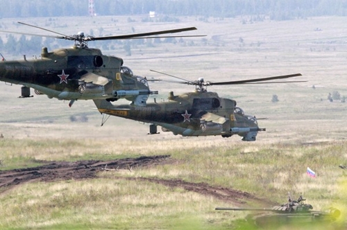 "Мирная миссия-2013": Фотографии российских военных