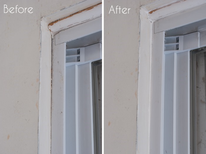 Mind The Gap Weatherproofing Doors Windows Gathered Home Sliding Glass Door Before And After Caulking