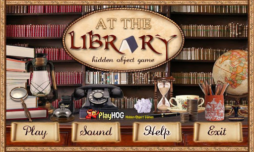 At Library Free Hidden Objects