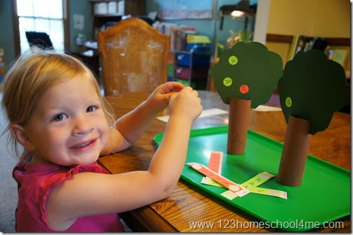 Letter A Sorting Activity for Preschoolers Letter A Sorting Activity for Preschoolers