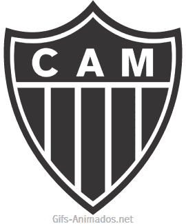 Escudo 3D Atlético Mineiro animado 01