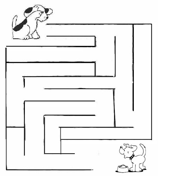 Laberintos De Animales Para Colorear Y Jugar