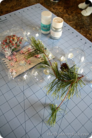 easy snowy ornament craft