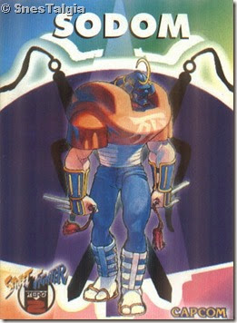Sodom 1 - Card Street Fighter Zero 2