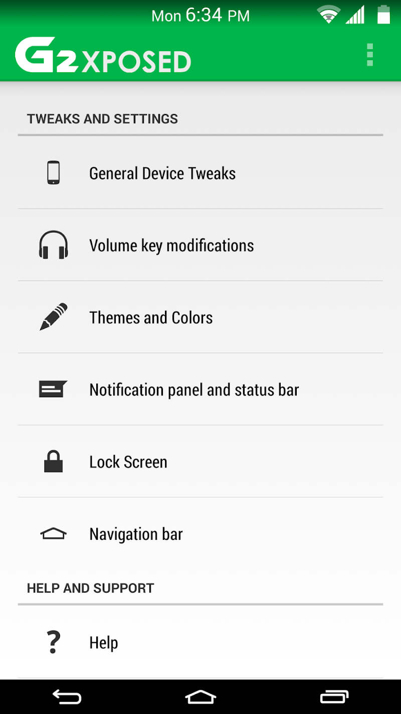 G2 Xposed [Unlocked] v2.0.7 Download Apk