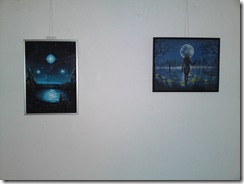 La steaua si lacul, picturi inspirate din poeziile lui Mihaai Eminescu la galeria AAPB din Herastrau