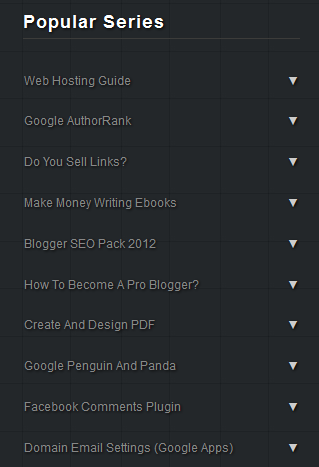 popular series widget for blogger