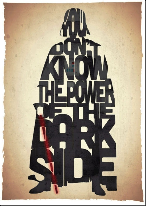 funny star wars movie poster darth vader you don't know the power of the dark side