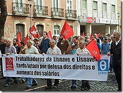 oclarinet.Marcha Contra o Desemprego 4. Out 2012