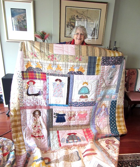Gail and Quilt2