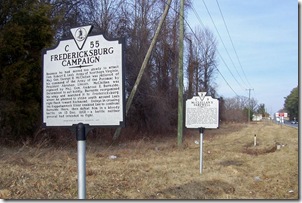 Fredericksburg Campaign, Marker C-55 group with McClellan's Farewell. Click any photo to enlarge.