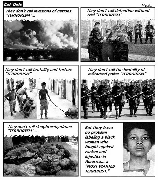 Activist Assata Shakur on FBI Most Wanted Terrorist list