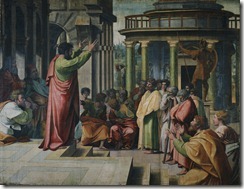 V&A_-_Raphael,_St_Paul_Preaching_in_Athens_(1515)