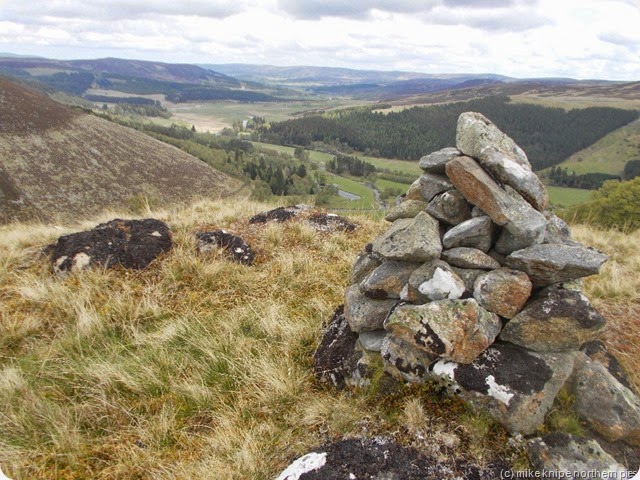 view north from cnoc thulagain