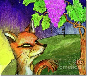 red-fox-and-grapes-shakila-malavige