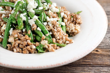 Green Bean Farro Salad