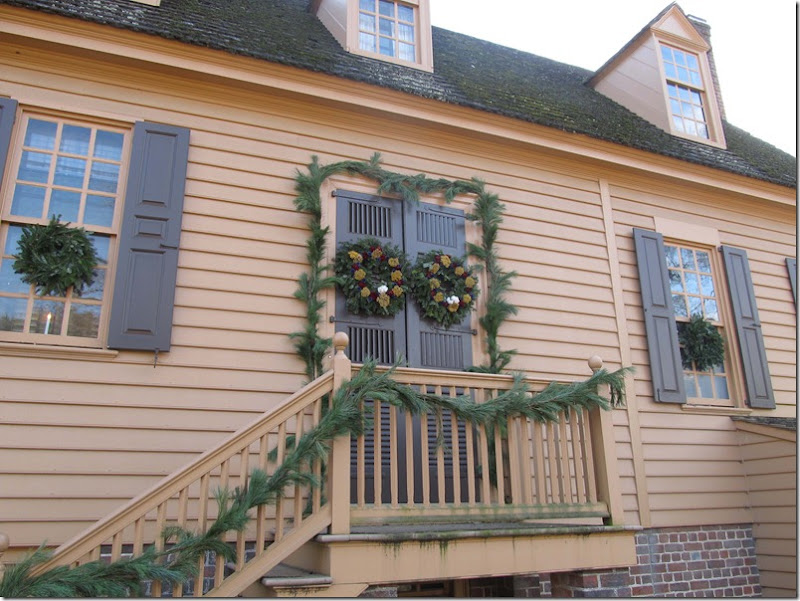 Colonial Williamsburg Decorated for Christmas