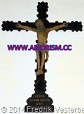 DSC01673 (1) Krucifix Jesus amor meus est crucifixus (1) bättrad med amorism