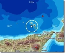 Terremoto al largo delle isole Eolie