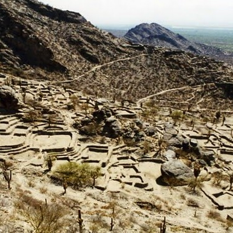 Las ruinas de Quilmes en los Valles Calchaquíes.