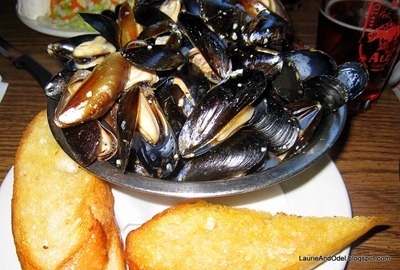 Mussels at Toby's