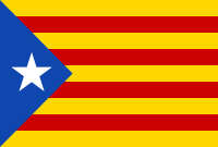 One proposed flag for an independent Catalonia